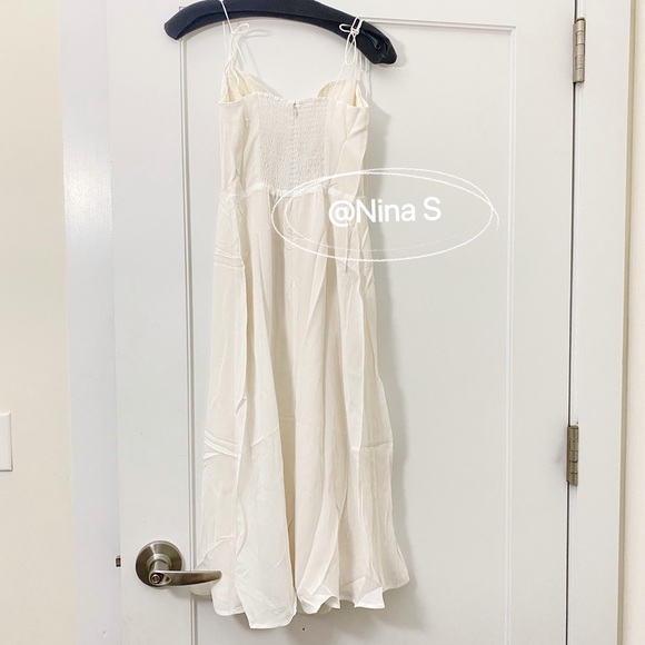 Reformation Juliette Dress NWOT in Ivory - Picture 6 of 7